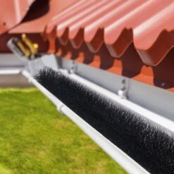 Gutter Brush 15 Ft. X 4.33 In. Gutter Cleaning Tools Ground-Level Gutter Brush Leaf Guard For 5 In. Gutter (5-Pack) -Vevor black vevor canopy parts tgms433inch5j5l94v0 31 1000