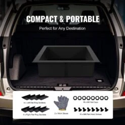 Fire Pit Ring Square 36 In. X 36 In. Outer Steel Liner DIY Campfire Ring Firepit For Outdoor Camping, Bonfires -Vevor black vevor fire pit covers and accessories fxhh30inch15xenibv0 fa 1000