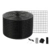 8 In. X 100 Ft. Solar Panel Bird Guard, No Power Source, Critter Guard Roll Kit 100-Pieces Stainless Steel Fasteners