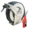 Fuel Hose Reel 1 In. X 33 Ft. Extra Long Retractable Diesel Hose Reel With Automatic Refueling Gun For Truck Ship 2 Fuel Hose Reel 1 In. X 33 Ft. Extra Long Retractable Diesel Hose Reel With Automatic Refueling Gun For Truck Ship -Vevor black vevor hose reels cyrg33ft1inchtinhv0 64 1000