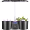 Hydroponics Growing System 12 Pods Indoor Growing System With Full-Spectrum LED Grow Light 4.2 L Water Tank Auto Timer