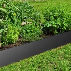 40 In. X 6 In. Landscape Edging Steel Edging Steel Garden Edging Black Border Lawn Edging For Landscaping (3-Pieces) -Vevor black vevor metal edging cppz3g40yc6ycg001v0 31 1000