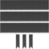 40 In. X 8 In. Black Steel Landscape Edging Steel Edging Garden Edging Border Landscape Edging Lawn Edging (3-Pieces)