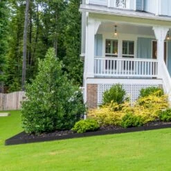 0.59 In. W X 39 In. L X 3 In. H Black Steel Landscape Edging Steel Garden Edging Borders Strips Hammer Edging -Vevor black vevor metal edging cppz3inch162tnb2wv0 31 1000