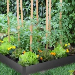 40 In. X 6 In. Black Landscape Edging Garden Edging Steel Edging Border Lawn Edge For Garden Yard (6-Pieces) -Vevor black vevor metal edging cppz6g40yc6ycg001v0 31 1000