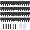 0.71 In. W X 40 In. L X 6 In. H Steel Landscape Edging Steel Garden Edging Borders Strips Hammer Edging Black (4-Pack) -Vevor black vevor metal edging cppz6inch133sdaoev0 64 1000