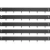 Steel Lawn Edging 5-Pieces Metal Landscape Edging 4 In. X 39 In Garden Edging Border Steel Landscape Border -Vevor black vevor metal edging pzych5pcs4 392o62v0 64 1000