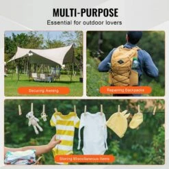 3/8 In. Bungee Cord, 120 Ft./36 M Spool Heavy Duty Bungee Straps, 100% Stretch Elastic Bungee Rope For Cargo, Tarps -Vevor black vevor plant hangers dlkzd100inchhnpjav0 1f 1000