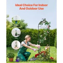 Garden Trellis For Climbing Plants, 60 X 15 In., Rustproof Metal Garden Flower Trellis, Outdoor Climbing Rose Trellis 13 Garden Trellis For Climbing Plants, 60 X 15 In., Rustproof Metal Garden Flower Trellis, Outdoor Climbing Rose Trellis -Vevor black vevor raised planter boxes hpjhx1jth60wgxyfnv0 44 1000