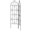 Garden Trellis For Climbing Plants, 71 X 20 In., 2 Packs Rustproof Metal Garden Flower Trellis, Climbing Rose Trellis