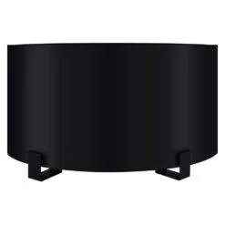 Stove Bonfire Carbon Steel Smokeless Fire Pit 23.6 In. Dia Stove Bonfire Fire Pit Double Wall Design Fire Bowl