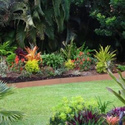 3 In. X 39 In. Steel Lawn Edging Garden Edging Border Landscaping Metal Edging Brown Lawn Edge For Yard (5-Pieces) -Vevor brown vevor metal edging pyczs5pcs3 39sw3ov0 31 1000