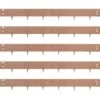 3 In. X 39 In. Steel Lawn Edging Garden Edging Border Landscaping Metal Edging Brown Lawn Edge For Yard (5-Pieces)