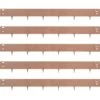 Steel Lawn Edging 5-Pieces Metal Landscape Edging 4 In. X 39 In. Garden Edging Border Grown Lawn Edge For Garden Yard -Vevor brown vevor metal edging pyczs5pcs4 395b9yv0 64 1000