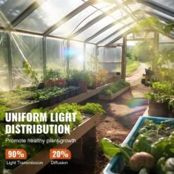 Greenhouse Plastic Sheeting 12 Ft. X 50 Ft. 6 Mil Thickness Clear Greenhouse Film Polyethylene Film 4 Year UV Resistant 13 Greenhouse Plastic Sheeting 12 Ft. X 50 Ft. 6 Mil Thickness Clear Greenhouse Film Polyethylene Film 4 Year UV Resistant -Vevor clear vevor plant tree covers tmwsm1250yct3oy3cv0 1f 1000