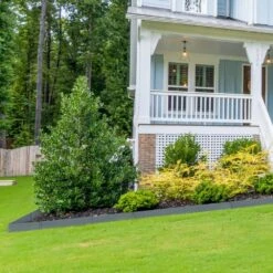 39 In. L X 0.063 In. W X 4 In. H Gray Steel Edging Landscape Steel Garden Edging Borders Strips Hammer (5-Pack) -Vevor gray vevor metal edging cppz4inch162rda19v0 31 1000