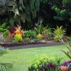 3 In. X 39 In. Gray Steel Lawn Edging Metal Landscape Edging Garden Edging Border Lawn Edge For Garden Yard (5-Pieces) -Vevor gray vevor metal edging pzych5pcs3 39zapbv0 31 1000