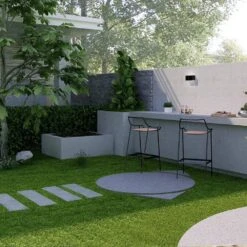 Artificial Grass Tiles Turf Deck Set 12 In. X 12 In. Synthetic Fake Grass Artificial Grass Interlocking Tiles (18 Pack) -Vevor green vevor artificial grass rzcp18pcs12x56guqv0 31 1000