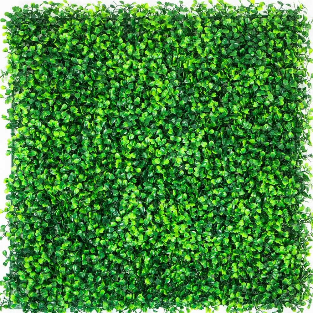 20 In. X 20 In. X 1.6 In. Boxwood Hedge Panels PE Artificial Grass Backdrop Wall Privacy Screen Vinyl 6-Piece 3 20 In. X 20 In. X 1.6 In. Boxwood Hedge Panels PE Artificial Grass Backdrop Wall Privacy Screen Vinyl 6-Piece