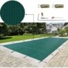 16 Ft. X 30 Ft. Rectangle In-Ground Safety Pool Cover Child Solid Safety Pool Covers For Swimming -Vevor green vevor safety pool covers yycm16x30yccfxycgv0 64 1000