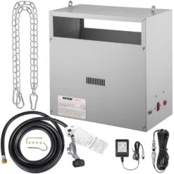 CO2 Burner, 8 Brass Burner CO2 Generator For Plant, Liquid Propane LP Carbon Dioxide Generator, 22352 BTU/Hr, Greenhouse