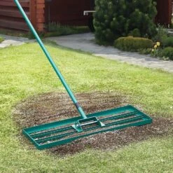 Lawn Leveling Rake 30 In. X 10 In. Level Lawn Tool Heavy-duty Lawn Leveler With 78 In. Steel Extended Handle Rake Suit -Vevor landscaping rakes cppzp1030000q4vm8v0 31 1000