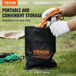 30 Piece Bungee Cords Assortment, 8 Mm Heavy Duty Bungee Straps W/ A3 Steel Carabiners, Includes 10 In., 18 In., 24 In. -Vevor multi colored vevor plant hangers dlkzdw30pcsygxayrv0 76 1000