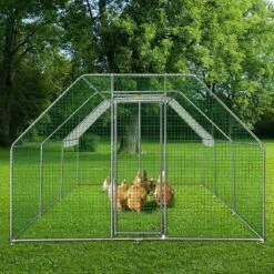 Large Metal Chicken Coop Run Walk Chicken Run Poultry Cage Hen House 231.6 In. X 117.6 In. X 78 In. Greenhouse 17 Large Metal Chicken Coop Run Walk Chicken Run Poultry Cage Hen House 231.6 In. X 117.6 In. X 78 In. Greenhouse -Vevor multi vevor greenhouse supplies hwj9 218 56 5e0cjv0 31 1000