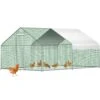 Large Metal Chicken Coop Run Walk-in Chicken Runs Waterproof Cover Poultry Cage Hen House 12.8 X 9.8 X 6.5 Ft Greenhouse 1 Large Metal Chicken Coop Run Walk-in Chicken Runs Waterproof Cover Poultry Cage Hen House 12.8 X 9.8 X 6.5 Ft Greenhouse -Vevor multi vevor greenhouse supplies hwjlj139 86 51zmdv0 64 1000