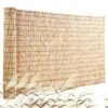 Natural Reed Fencing, 5.5 Ft. X 16.4 Ft. Reed Screen Curtain Balcony Reed Fence Roll Outdoor Backyard Patio Power Source -Vevor natural vevor garden fencing lwwl1jt164ft2hbiiv0 64 1000