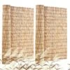 Natural Reed Fencing, 4 Ft. X 16.4 Ft., 2-Pack Reed Screen Curtain Balcony Reed Fence Roll For Outdoor Power Source -Vevor natural vevor garden fencing lwwl2jt164ftrrp7xv0 64 1000