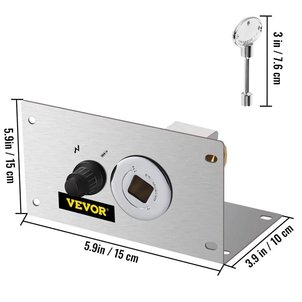 Fire Pit Gas Burner Spark Ignition Kit 300K BTU Fire Pit Ignition System With 1/2 In. Key Valve Fire Pit Igniter, Silver 9 Fire Pit Gas Burner Spark Ignition Kit 300K BTU Fire Pit Ignition System With 1/2 In. Key Valve Fire Pit Igniter, Silver - Image 7