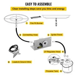 Fire Pit Gas Burner Spark Ignition Kit 300K BTU Fire Pit Ignition System With 1/2 In. Key Valve Fire Pit Igniter, Silver 15 Fire Pit Gas Burner Spark Ignition Kit 300K BTU Fire Pit Ignition System With 1/2 In. Key Valve Fire Pit Igniter, Silver -Vevor silver vevor accessories rqtz8vq7aiuqkoieov0 fa 1000