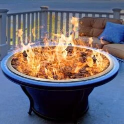 Round Fire Pit Burner 25 In. Drop In Fire Pit Pan 150 K BTU Stainless Steel Gas Fire Pan For Keeping Warm With Family -Vevor silver vevor gas fire pits yxskhpqrs25ineepiv0 31 1000