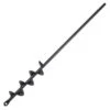 Auger Drill Bit For Planting 1.6 In. X 16.5 In. Garden Auger Drill Bit Spiral Drill Bit -Vevor specialty garden tools lxzths16in164fxy7v0 64 1000