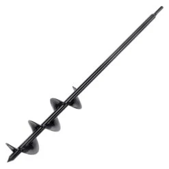Auger Drill Bit For Planting 3 In. X 24 In. Garden Auger Drill Bit Spiral Drill Bit For Bulbs Planting And Holes Digging