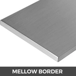 Fire Pit Lid 21 In. X 21 In. Stainless Steel Fire Pit Burner Cover 0.16 In. Thick Bonfire Lid For Drop-in Fire Pit Pan -Vevor stainless steel look vevor fire pit covers and accessories gzrshpgz21x21x101v0 44 1000