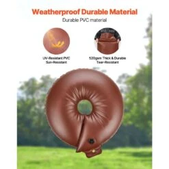 16 Gal. PVC, Tree Watering Bags, For Slow Release Drip Irrigation, 6-9 Hours, 4-Packs, Water Saving, For New Trees -Vevor vevor drip irrigation kits hsjsd16gal4j3pibdv0 4f 1000