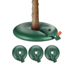 20 Gal. PVC, Tree Watering Bags, For Slow Release Drip Irrigation, 6-9 Hours, 4-Packs, Refillable, For New Trees