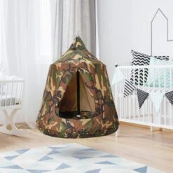 Hanging Tree Tent Hammock Sensory Swing Chair 330 Lbs. Capacity Hammock Bed For Indoorw/LED Lights -Vevor vevor fabric hammocks dczpmcsqfb00s8uljv9 31 1000