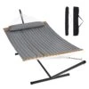 2-Person Hammock With Stand Included Heavy Duty 480lb Capacity Double Hammock With 12 FT Steel Stand 1 2-Person Hammock With Stand Included Heavy Duty 480lb Capacity Double Hammock With 12 FT Steel Stand -Vevor vevor fabric hammocks hfdchscstxyzg0k4nv0 64 1000