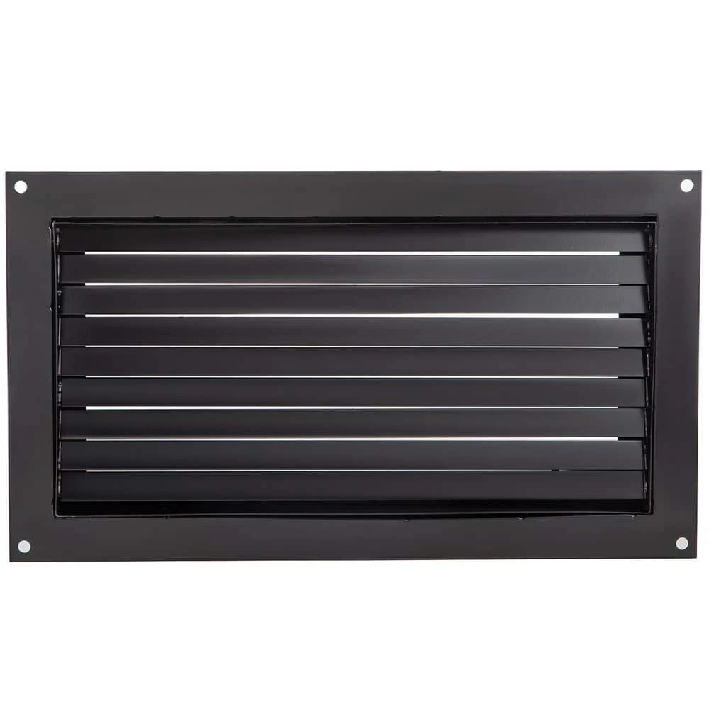 Crawl Space Flood Vent, 12 In. Height X 20 In. Black Width Foundation Flood Vent, To Reduce Foundation Damage 3 Crawl Space Flood Vent, 12 In. Height X 20 In. Black Width Foundation Flood Vent, To Reduce Foundation Damage