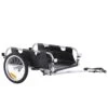 Bike Cargo Trailer 100 Lbs. 3.06 Cu. Ft. Metal Garden Cart With 16 In. Wheels Fits 22 In. - 28 In. Bike Wheels -Vevor vevor garden carts cgkhzlhj100bhmdbav0 64 1000