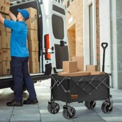 9 Cu. Ft. Steel Garden Cart Collapsible Folding Wagon 220 L Beach Folding Wagon Cart Max 330 Lbs. 17 9 Cu. Ft. Steel Garden Cart Collapsible Folding Wagon 220 L Beach Folding Wagon Cart Max 330 Lbs. -Vevor vevor garden carts zdhybxsstchsui4z5v0 31 1000