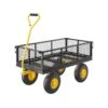 900 Lbs. 3.45 Cu. Ft. Heavy Duty Steel, Garden Cart, Garden Wagon Cart On Wheels, Outdoor Metal Yard Utility Wagon Carts -Vevor vevor garden carts zxhytchh900l1ua7kv0 64 1000