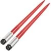 Pair Hay Bale Spear 39 In. Garden Fork Spike 1-3/4 In. 3000 Lbs. Red With Hex Nut Sleeve For Bucket Tractor Loader -Vevor vevor garden forks cm45x990 30002pcsv0 64 1000