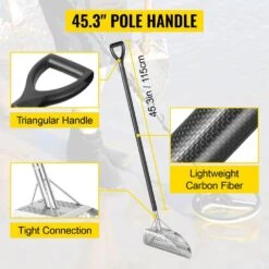 Metal Detector Sand Scoop 45.3 In. Garden Trowel Stainless Steel Metal Detecting Beach Sand Scoop Beach Metal Scoop 13 Metal Detector Sand Scoop 45.3 In. Garden Trowel Stainless Steel Metal Detecting Beach Sand Scoop Beach Metal Scoop -Vevor vevor garden trowels jbxgs11 5 8 1nzlbv0 1f 1000