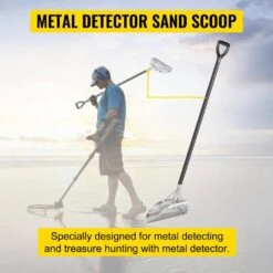 Metal Detector Sand Scoop 45.3 In. Garden Trowel Stainless Steel Metal Detecting Beach Sand Scoop Beach Metal Scoop 14 Metal Detector Sand Scoop 45.3 In. Garden Trowel Stainless Steel Metal Detecting Beach Sand Scoop Beach Metal Scoop -Vevor vevor garden trowels jbxgs11 5 8 1nzlbv0 44 1000