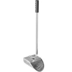 Metal Detector Sand Scoop 24.4 In. Garden Trowel Stainless Steel Metal Detecting Beach Sand Scoop Beach Metal Scoop