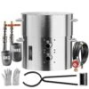 Propane Melting Furnace Kit, 16KG/35lbs Gas Metal Melting Furnace Kit, Dual Burner Foundry Home Kiln With Crucibles -Vevor vevor grill burners bwrjlshqsymg2gmygv0 64 1000
